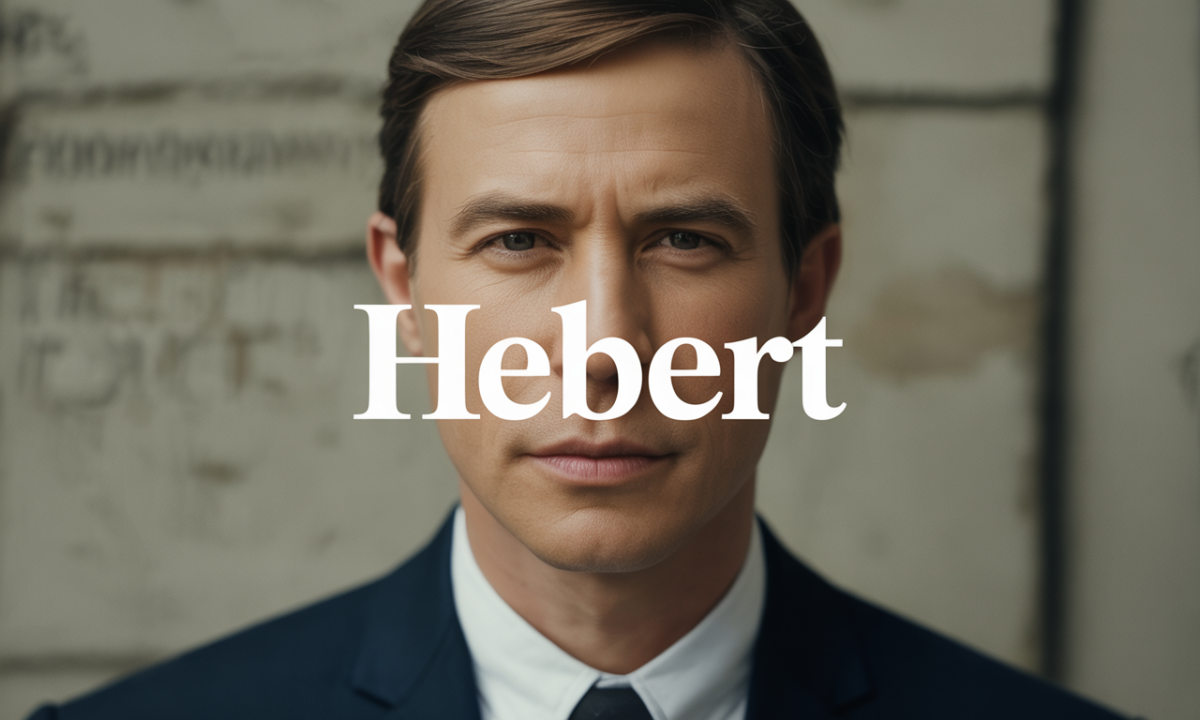 Illustration liée à l’origine et à l’histoire du nom de famille Hebert