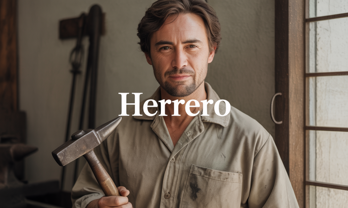 Illustration de Herrero, Noms de famille