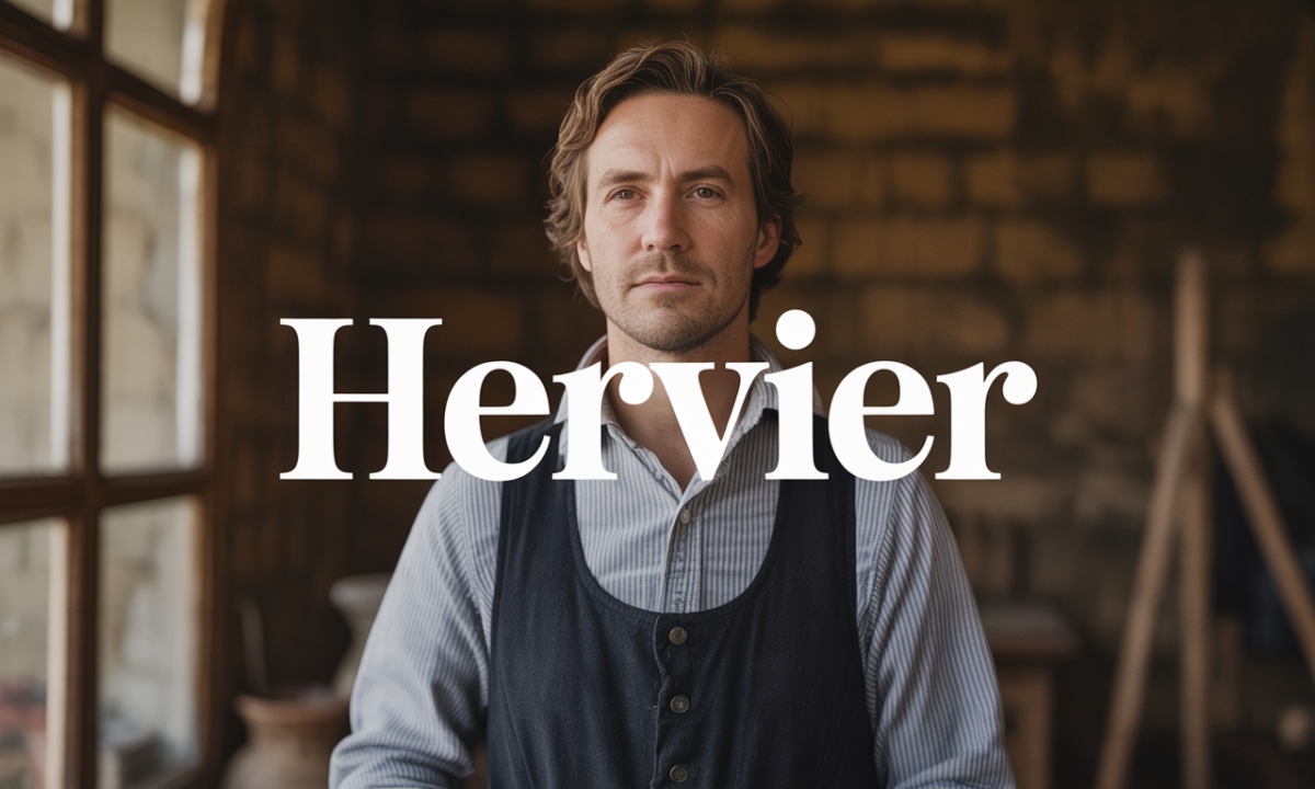 Illustration de Hervier, Noms de famille