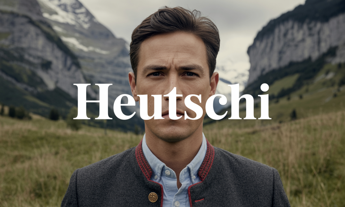 Illustration de Heutschi, Noms de famille