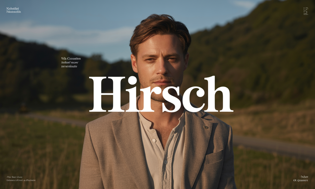 Illustration de Hirsch, Noms de famille