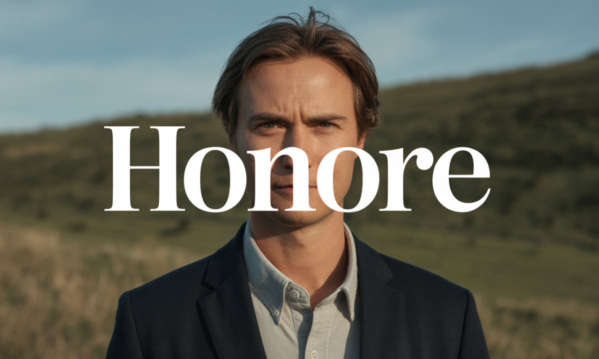 Illustration liée à l’origine et à l’histoire du nom de famille Honore