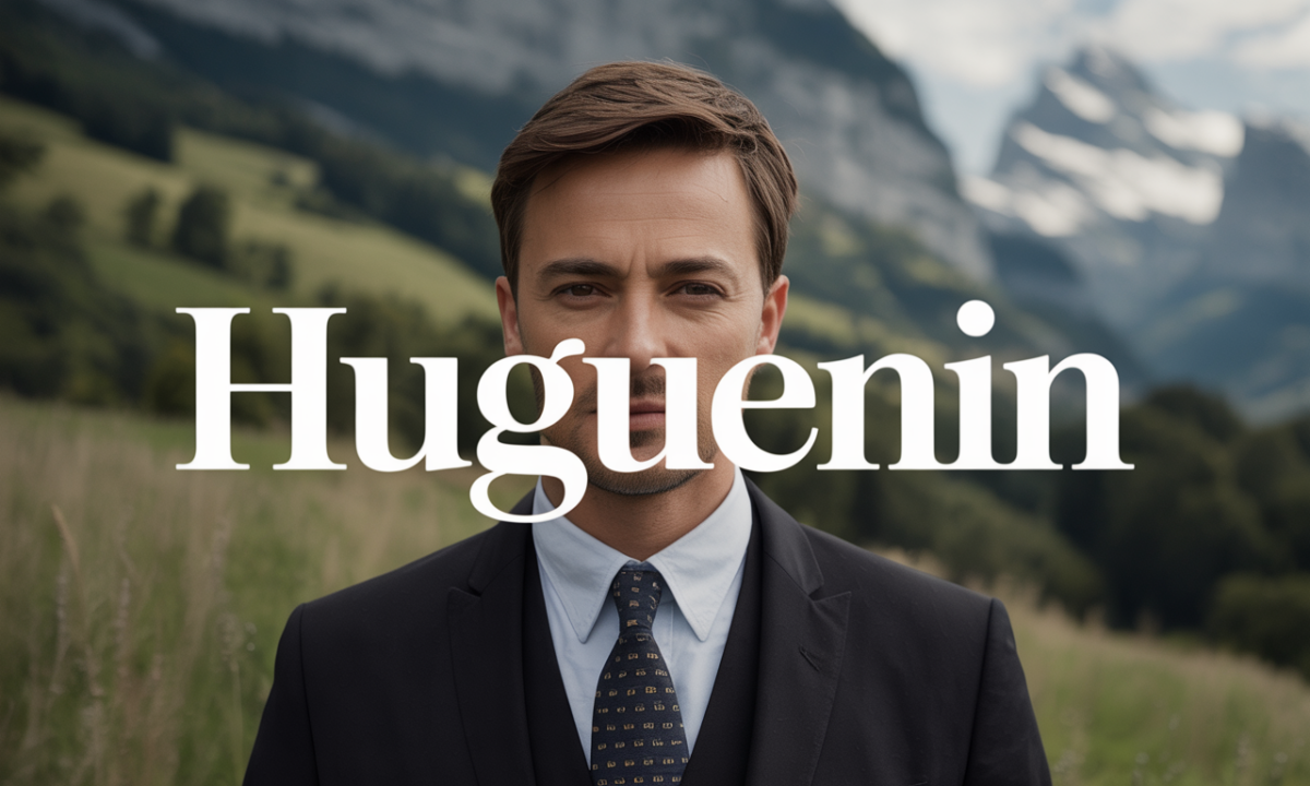 Illustration de Huguenin, Noms de famille