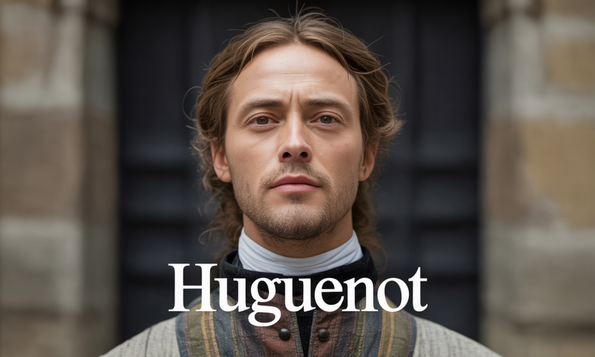 Illustration de Huguenot, Noms de famille