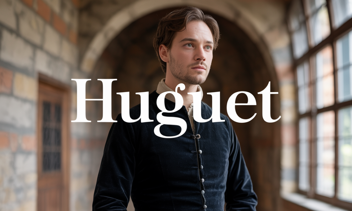 Illustration liée à l’origine et à l’histoire du nom de famille Huguet