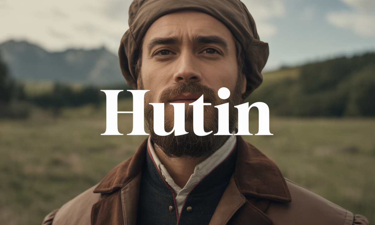 Illustration de Hutin, Noms de famille