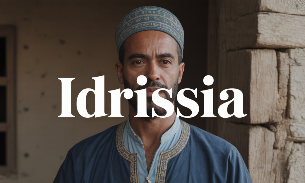 Illustration liée à l’origine et à l’histoire du nom de famille Idrissia