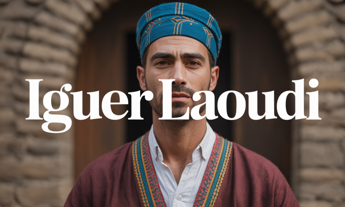 Illustration liée à l’origine et à l’histoire du nom de famille Iguer Laoudi