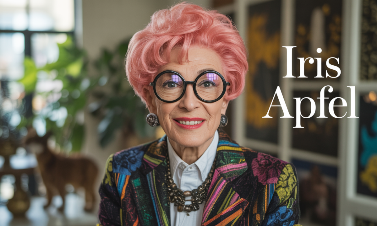 Illustration de Iris Apfel, personnalité publique