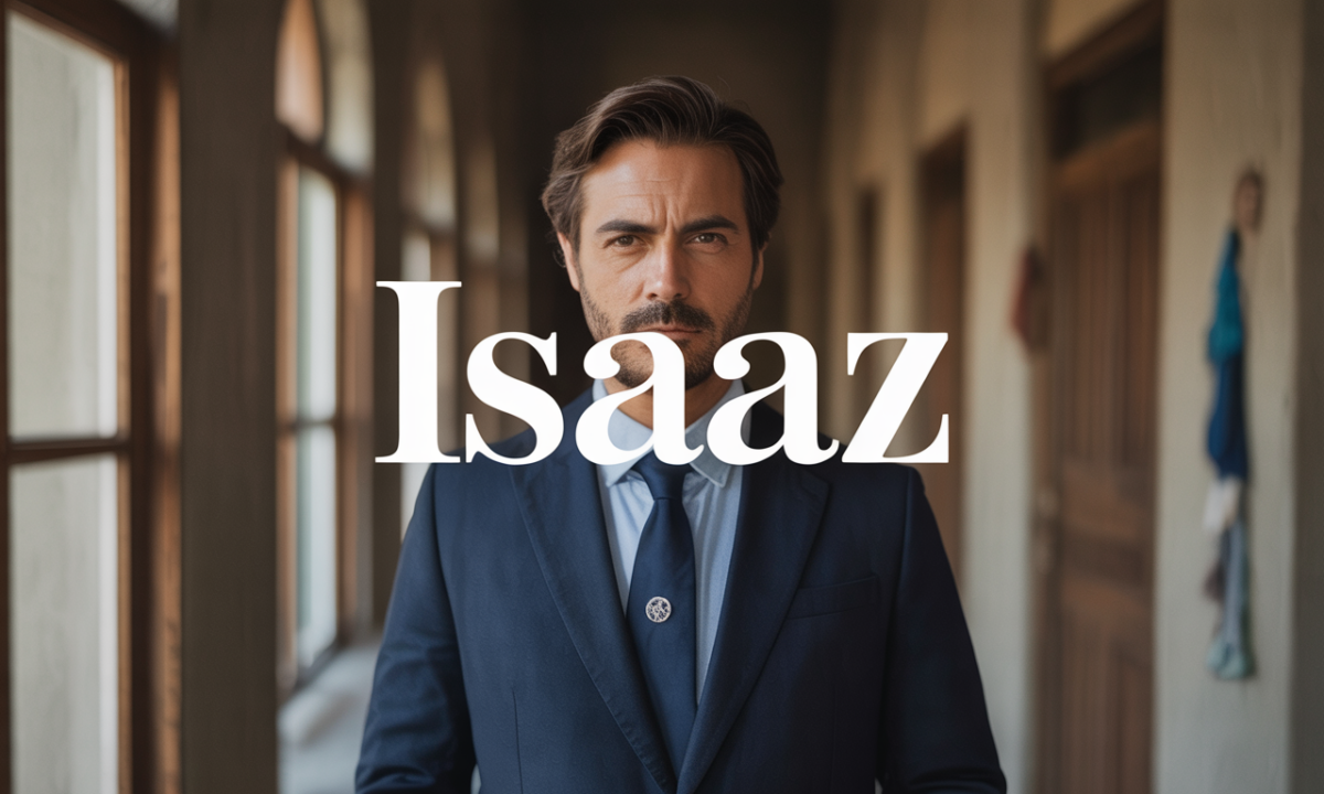 Illustration related to the origin and history of the last name Isaaz