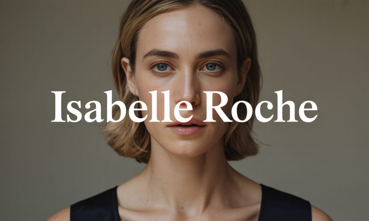 Illustration de Isabelle Roche, personnalité publique