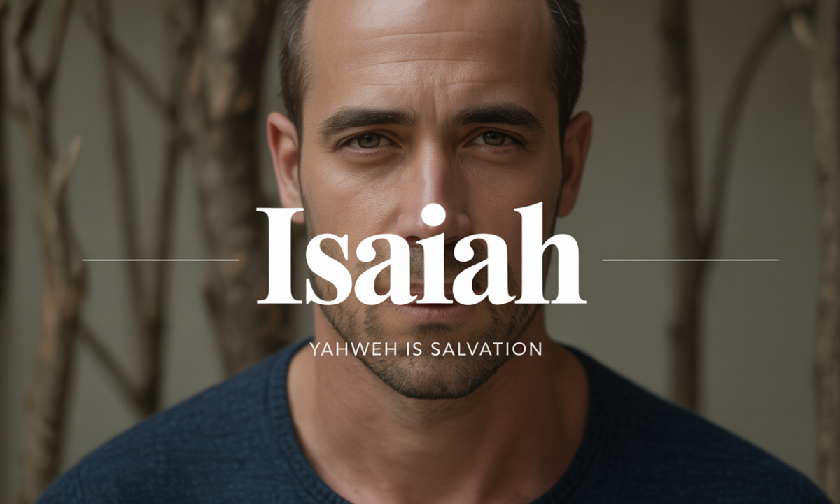 Illustration symbolique liée à l’origine du prénom Isaiah