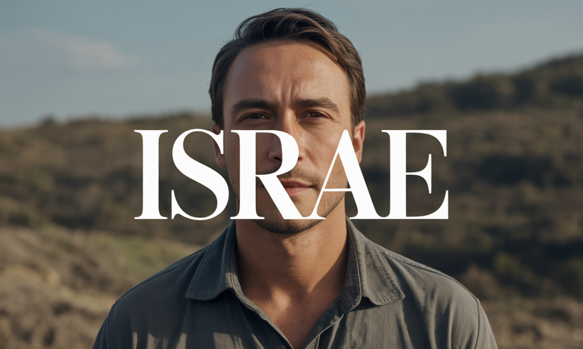 Illustration symbolique liée à l’origine du prénom Israe