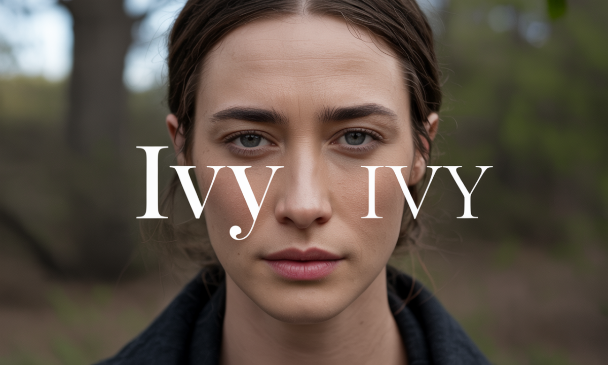 Illustration symbolique liée à l’origine du prénom Ivy