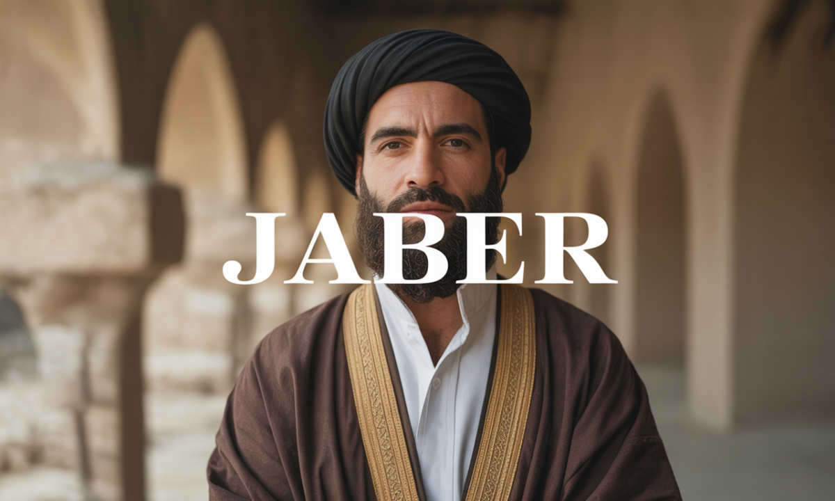 Illustration liée à l’origine et à l’histoire du nom de famille Jaber