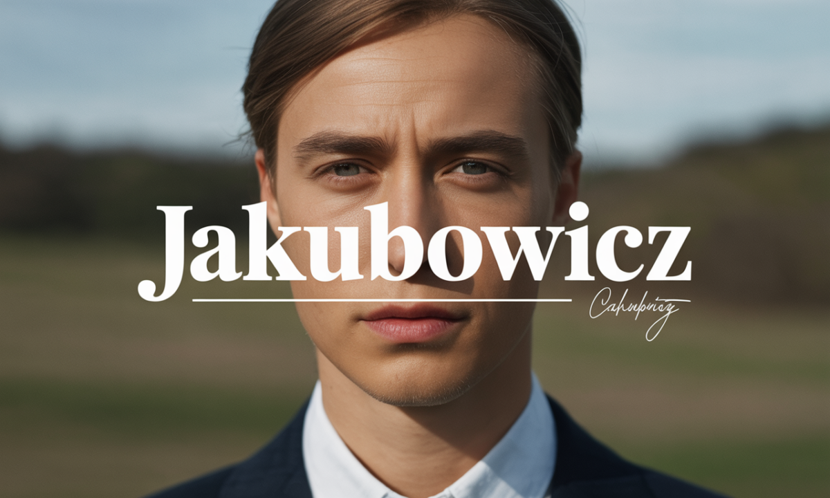 Illustration de Jakubowicz, Noms de famille