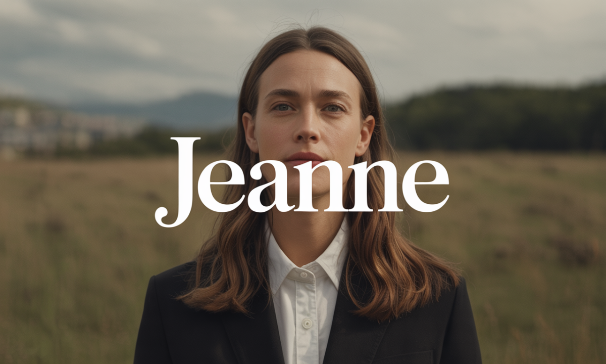 Illustration liée à l’origine et à l’histoire du nom de famille Jeanne