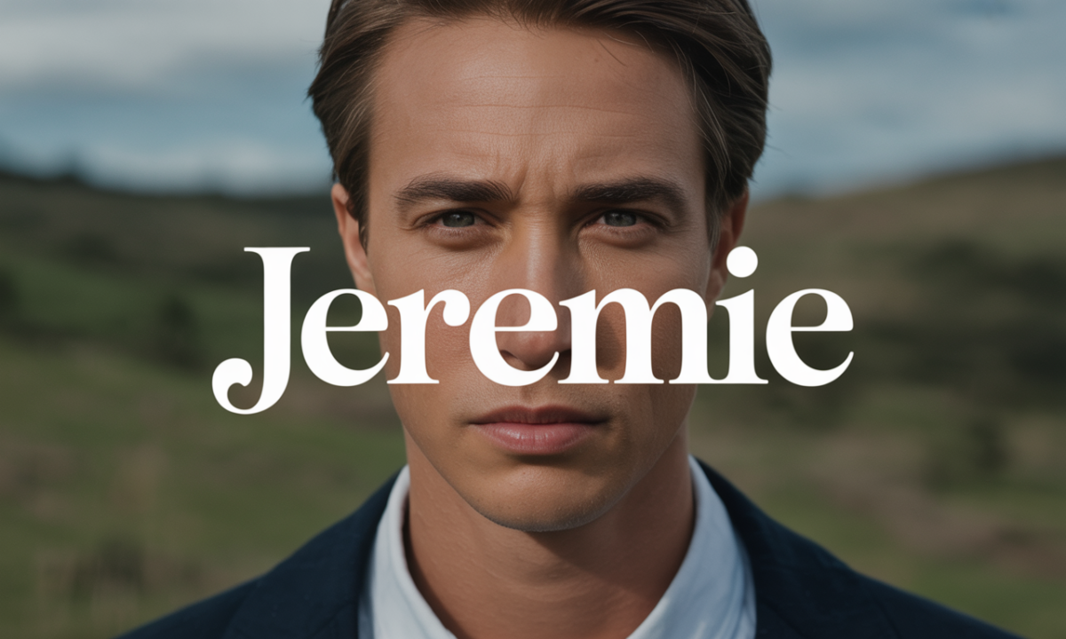 Illustration symbolique liée à l’origine du prénom Jeremie