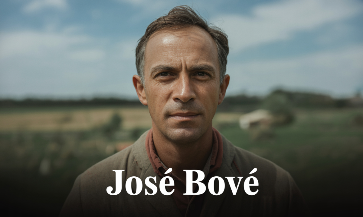 Illustration de José Bové, personnalité publique