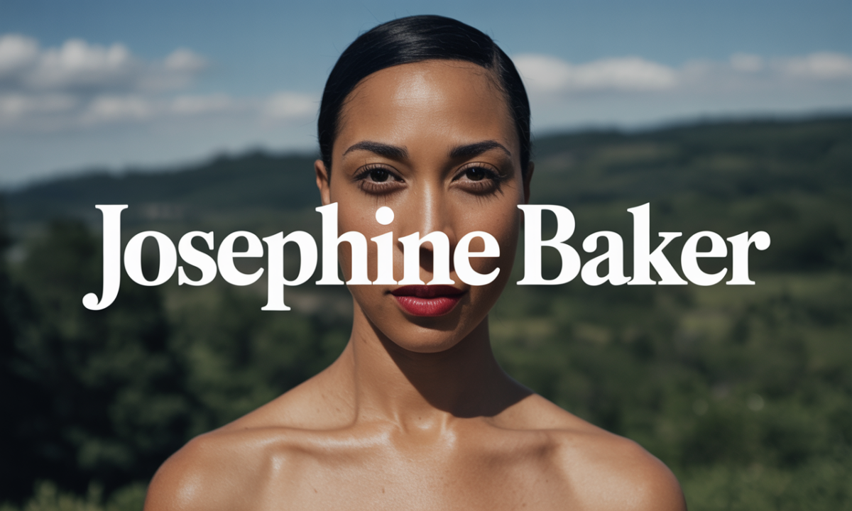 Illustration de Joséphine Baker, personnalité publique