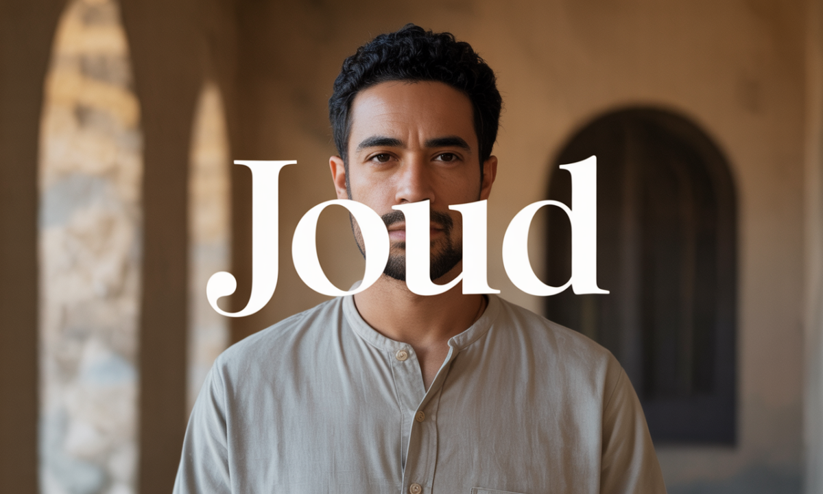 Illustration symbolique liée à l’origine du prénom Joud