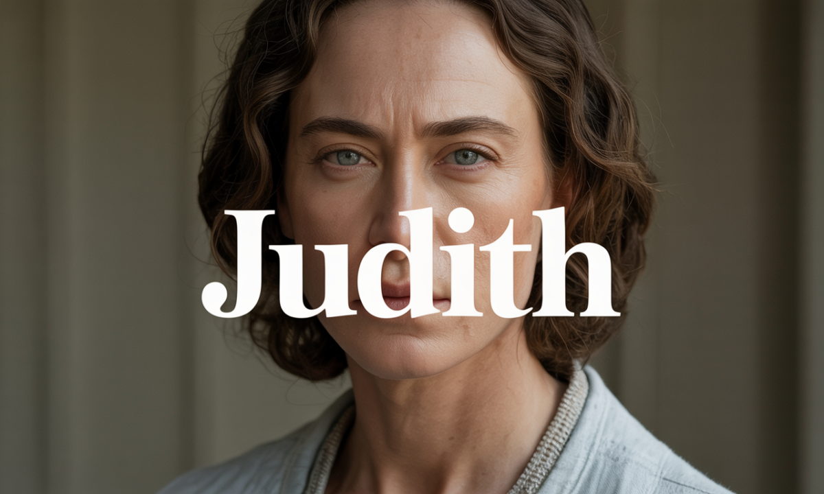 Illustration de Judith, Noms de famille