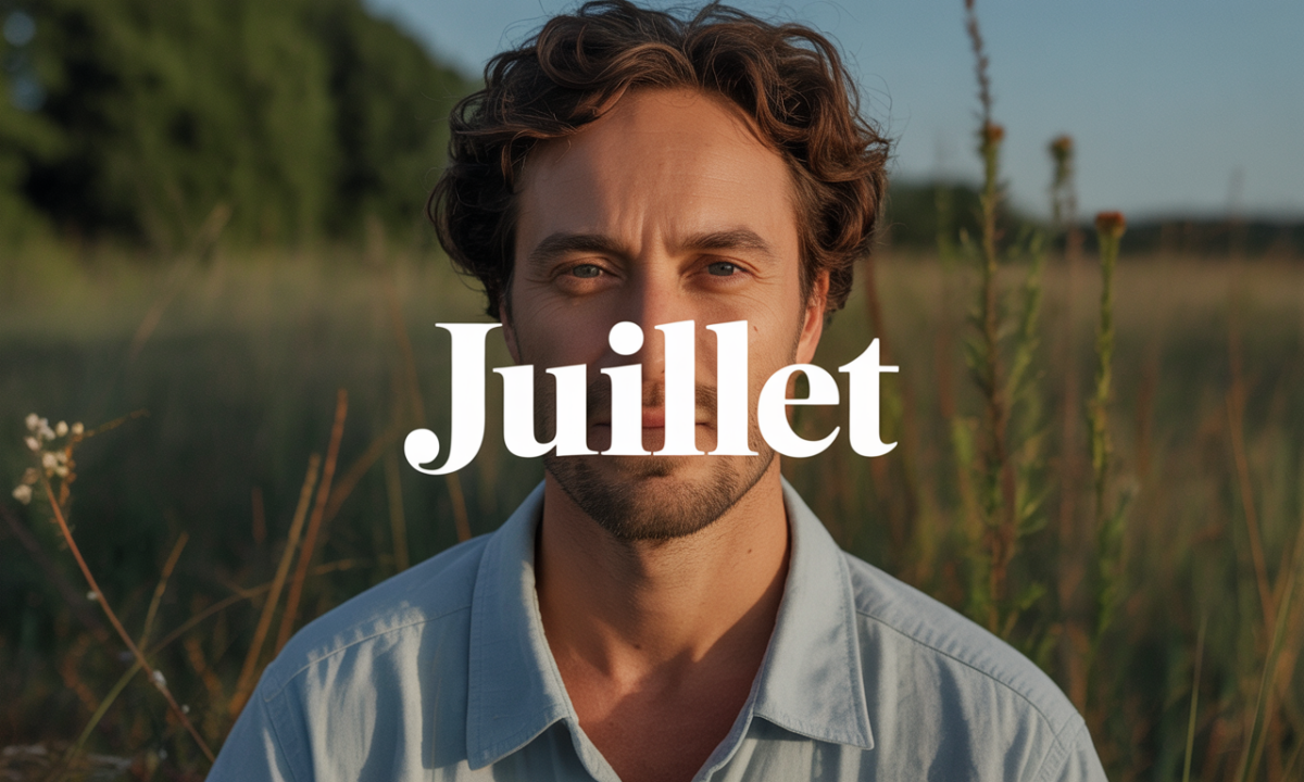 Illustration de Juillet, Noms de famille