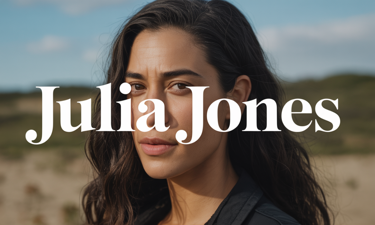 découvrez julia jones, une artiste passionnée et polyvalente, reconnue pour son talent et son engagement dans son domaine.