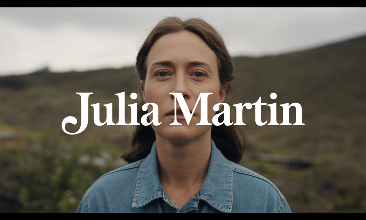 Illustration de Julia Martin, personnalité publique