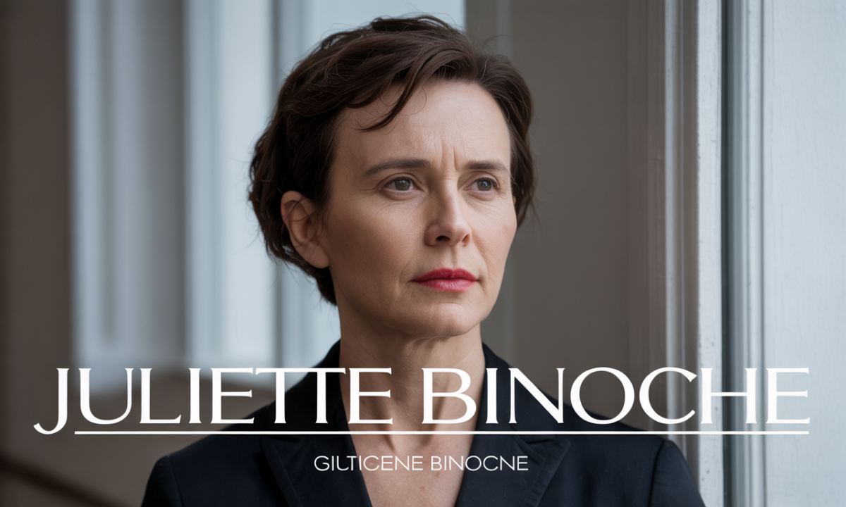 Illustration de Juliette Binoche, personnalité publique