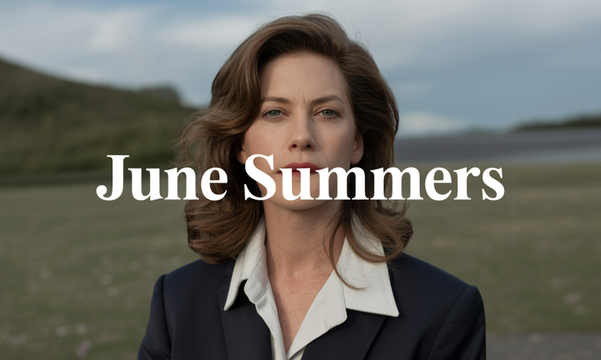 Illustration von June Summers, Persönlichkeiten und Prominente