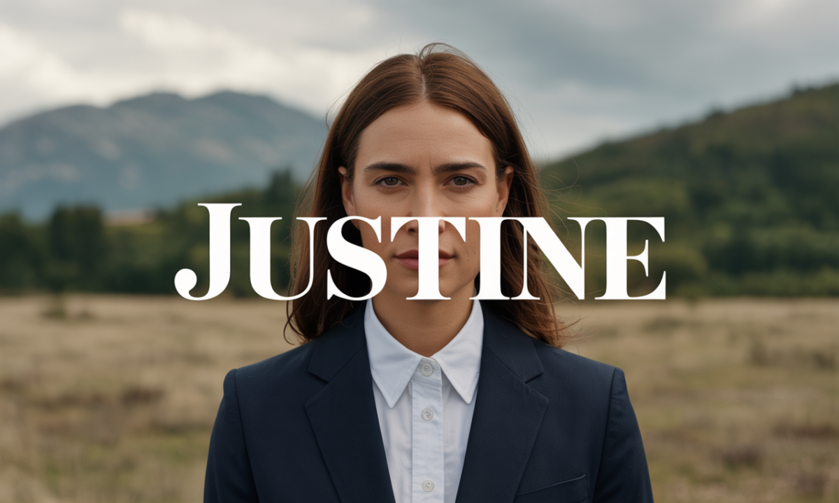 Illustration de Justine, Prénoms