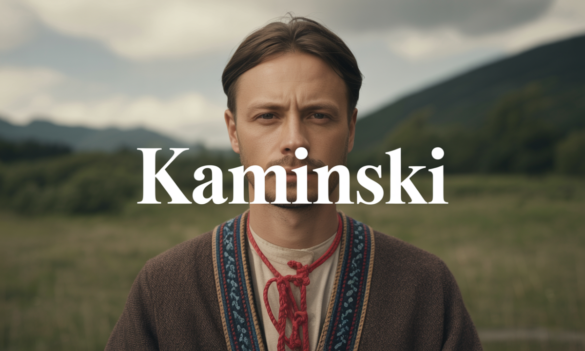 Illustration de Kaminski, Noms de famille