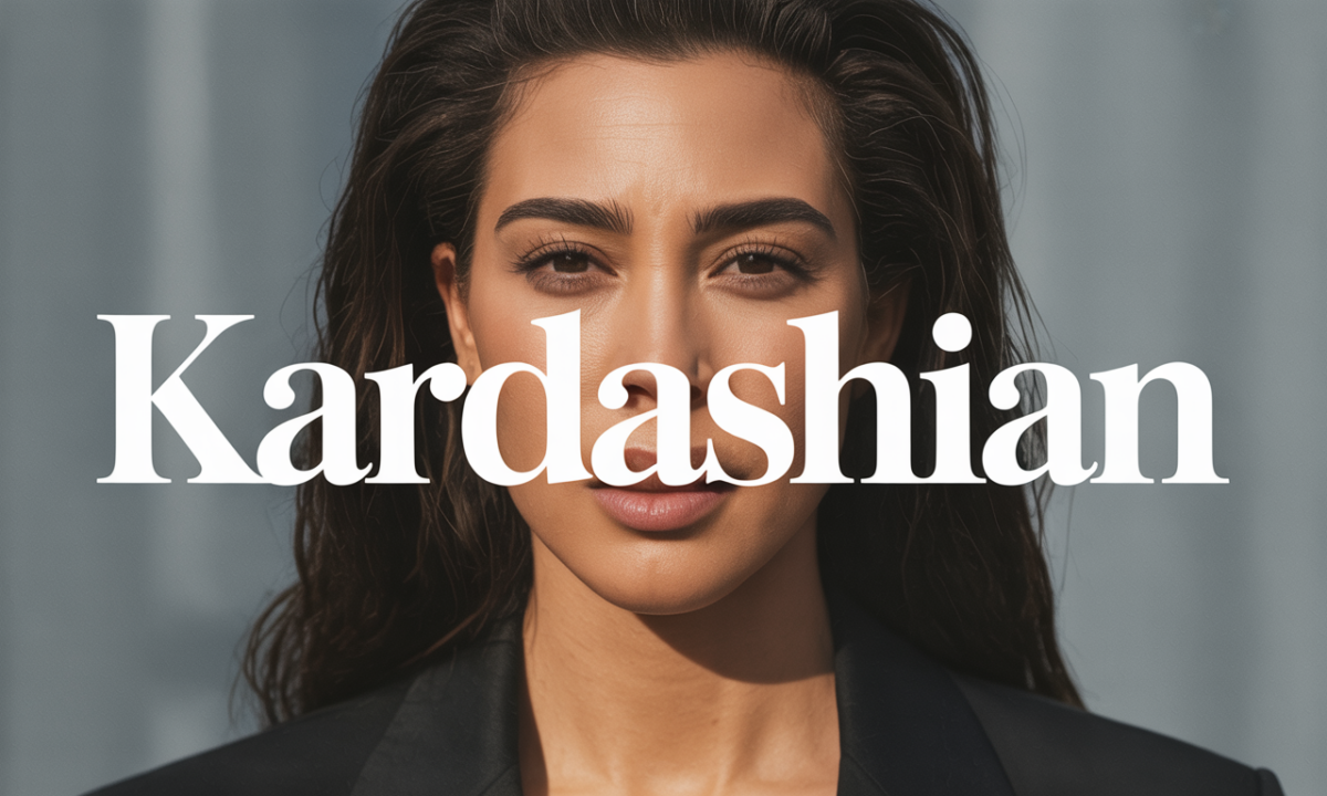 Illustration de Kardashian, Noms de famille