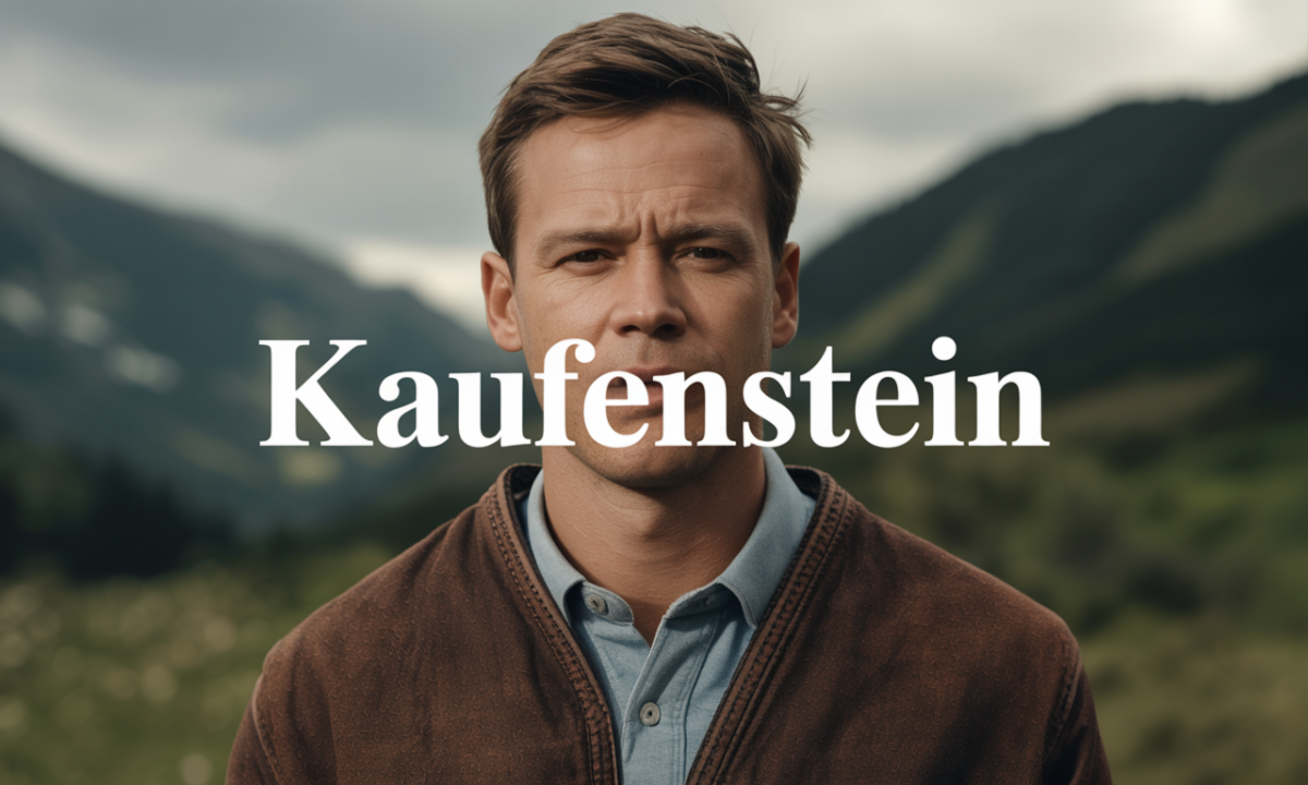 Illustration de Kaufenstein, Noms de famille