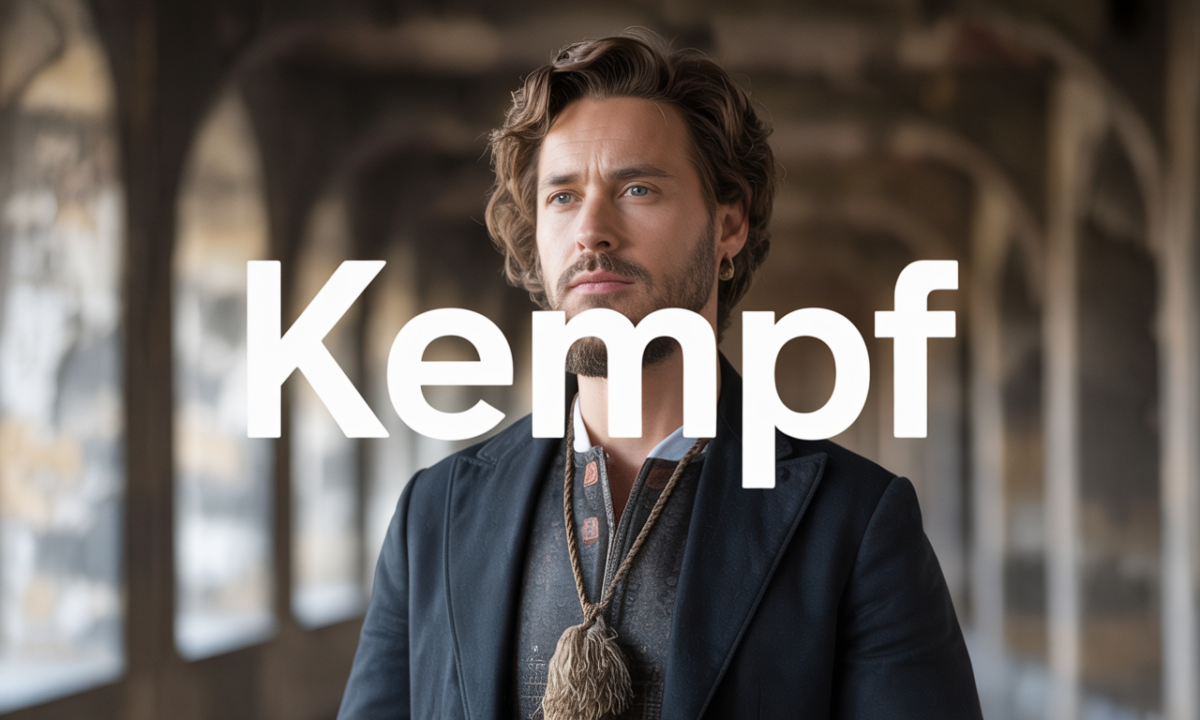 Illustration de Kempf, Noms de famille