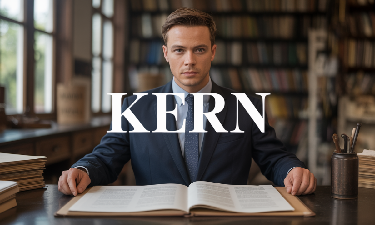 Illustration de Kern, Noms de famille