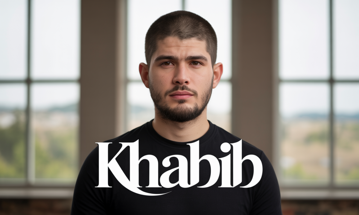 Illustration symbolique liée à l’origine du prénom Khabib