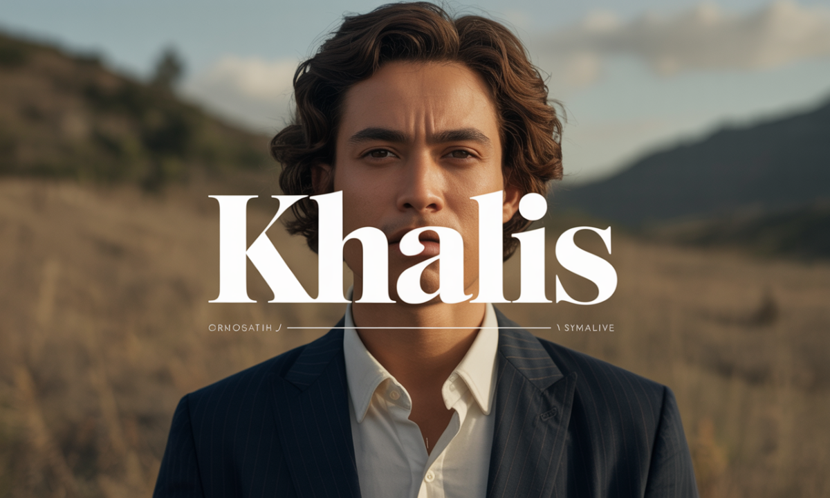 Illustration symbolique liée à l’origine du prénom Khalis