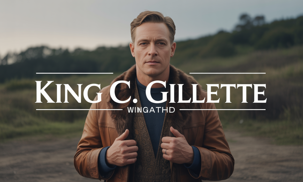 Illustration de King C Gillette, personnalité publique