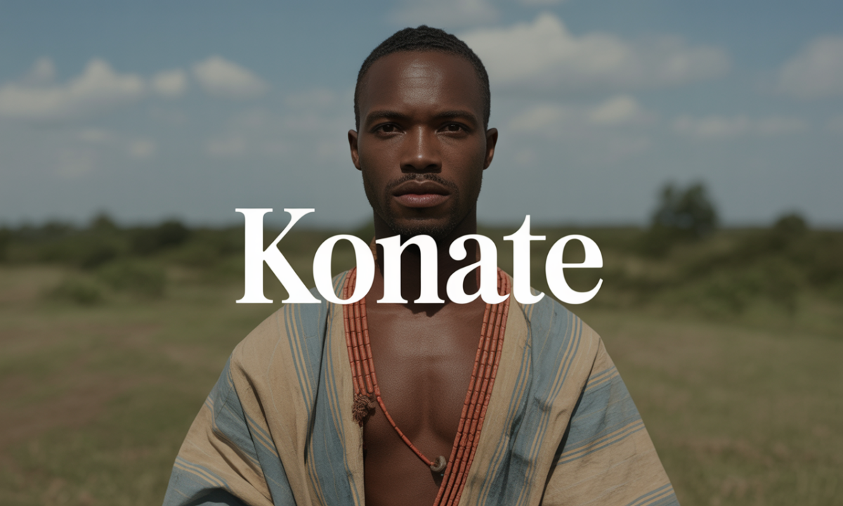 Illustration de Konate, Noms de famille