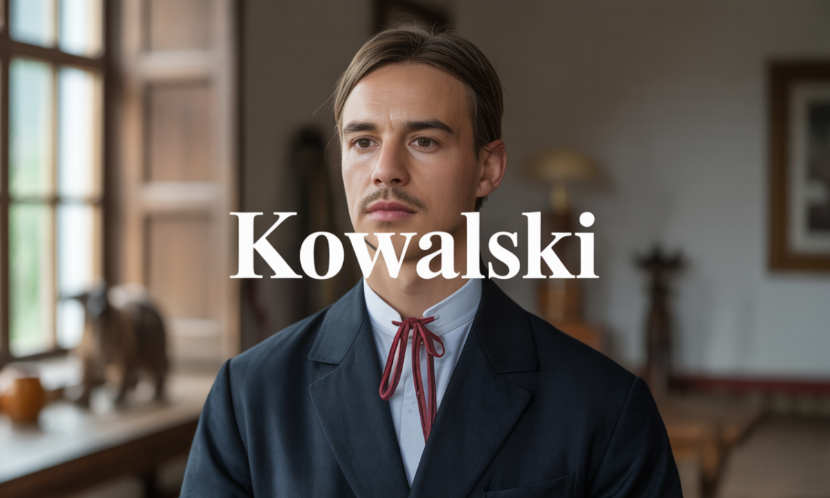 Illustration de Kowalski, Noms de famille