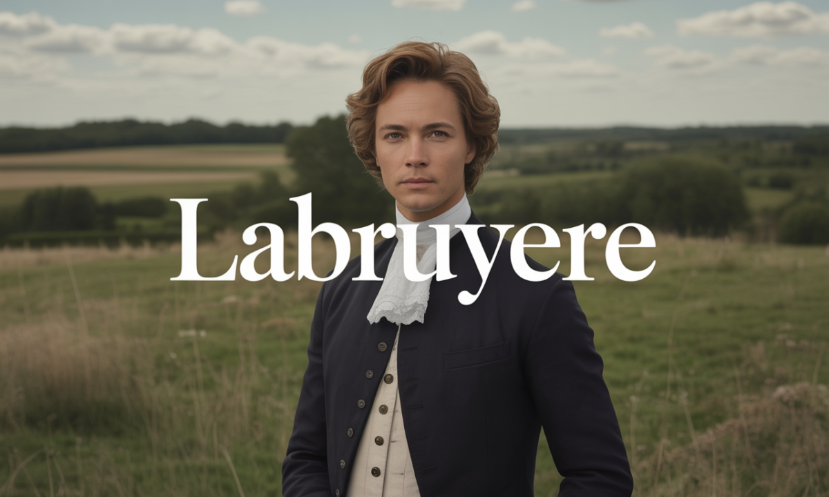 Illustration de Labruyere, Noms de famille