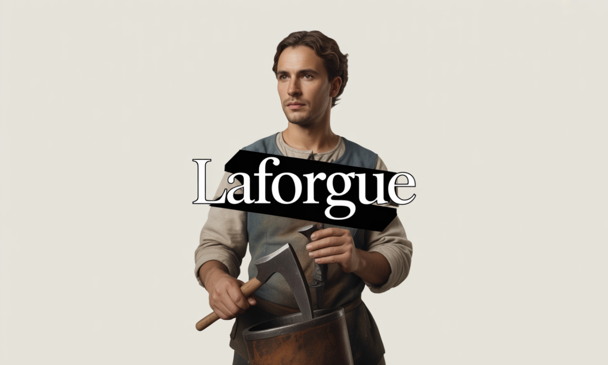 Illustration de Laforgue, Noms de famille