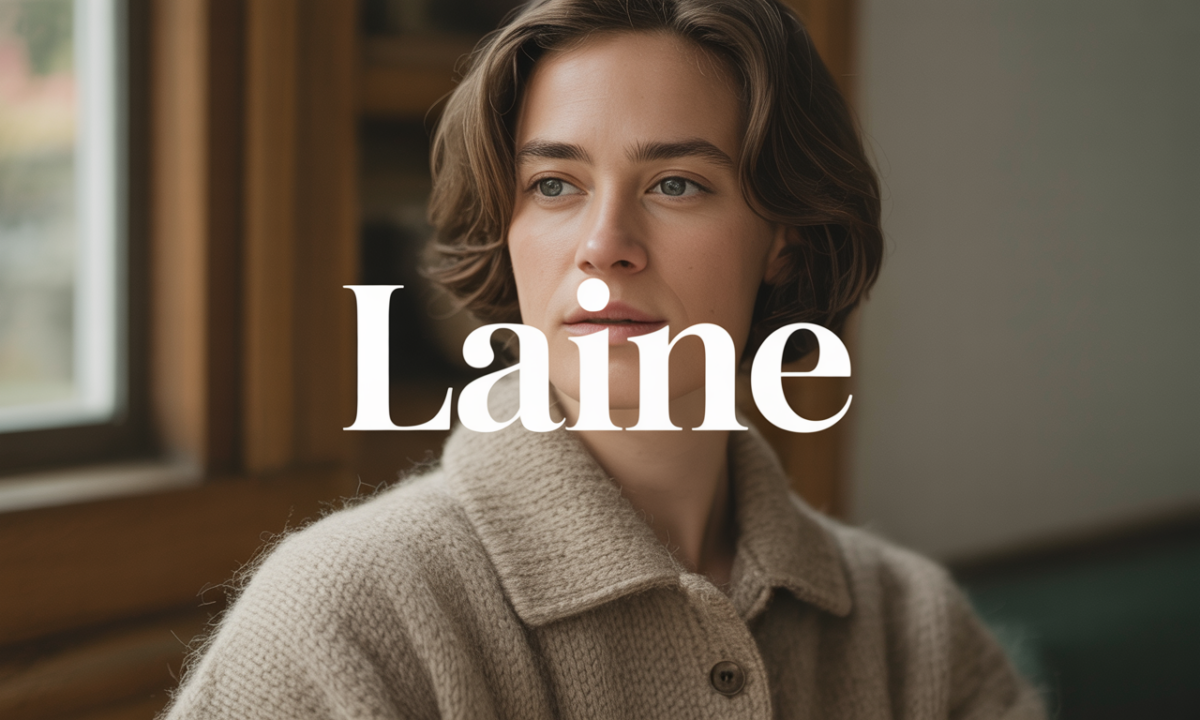 Illustration liée à l’origine et à l’histoire du nom de famille Laine