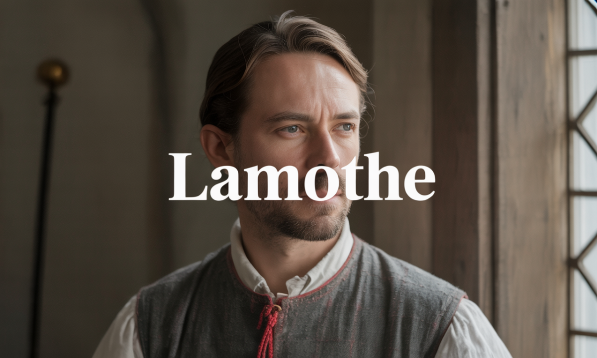 Illustration de Lamothe, Noms de famille