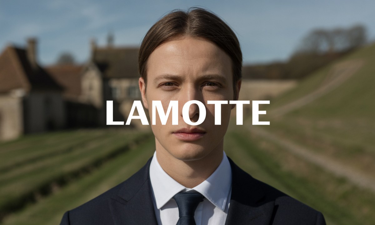 Illustration liée à l’origine et à l’histoire du nom de famille Lamotte