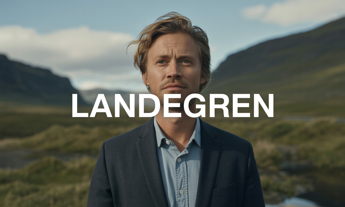 Illustration liée à l’origine et à l’histoire du nom de famille Landegren