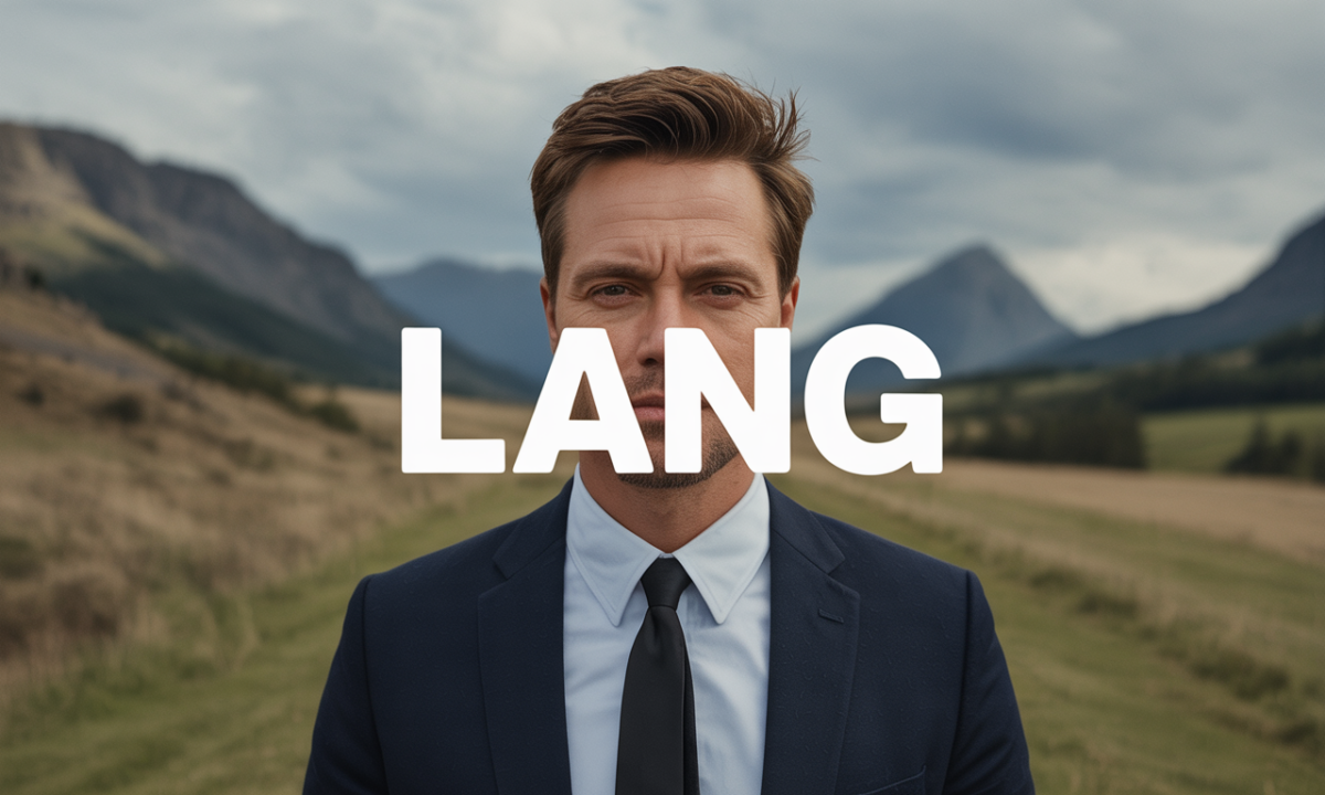 Illustration liée à l’origine et à l’histoire du nom de famille Lang