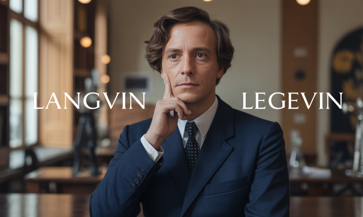 Illustration de Langevin, Noms de famille